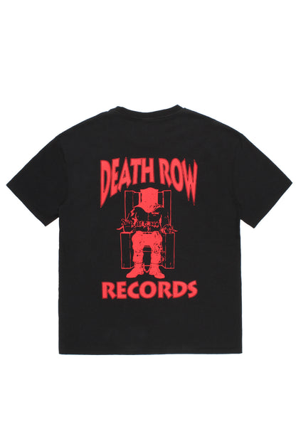 DEATH ROW RECORDS / WASHED HEAVY WEIGHT CREW NECK T-SHIRT