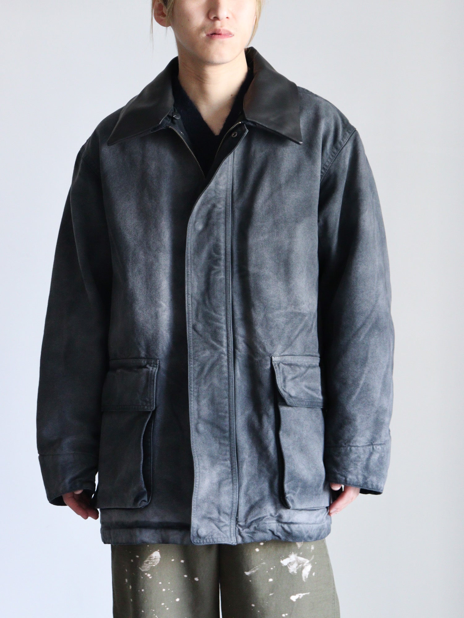 PRODUCT DYED ORGANIC COTTON DUCK BLOUSON – イデアル公式オンライン