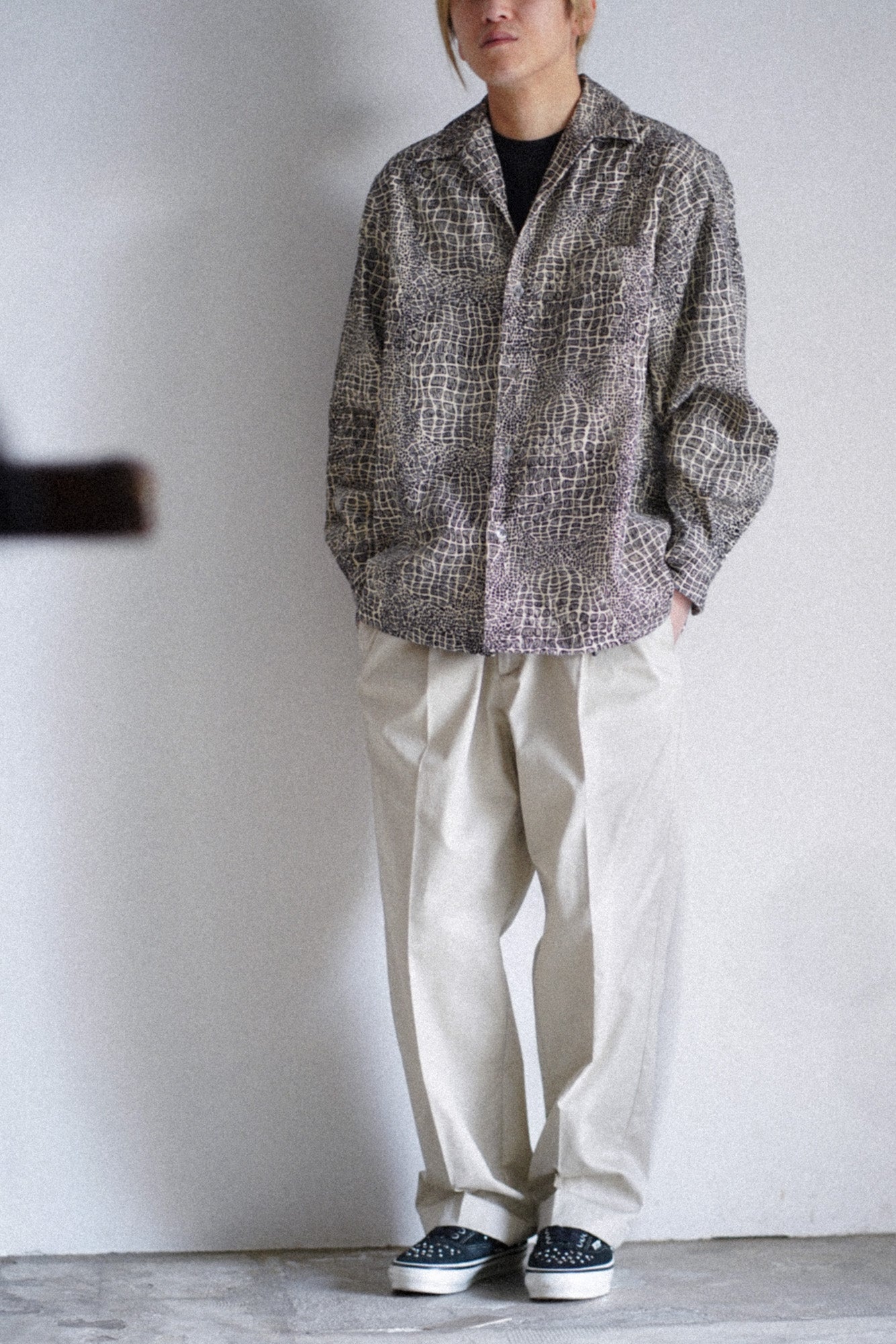 WOLF'S HEAD / 50'S SHIRT L/S ( TYPE-3 )