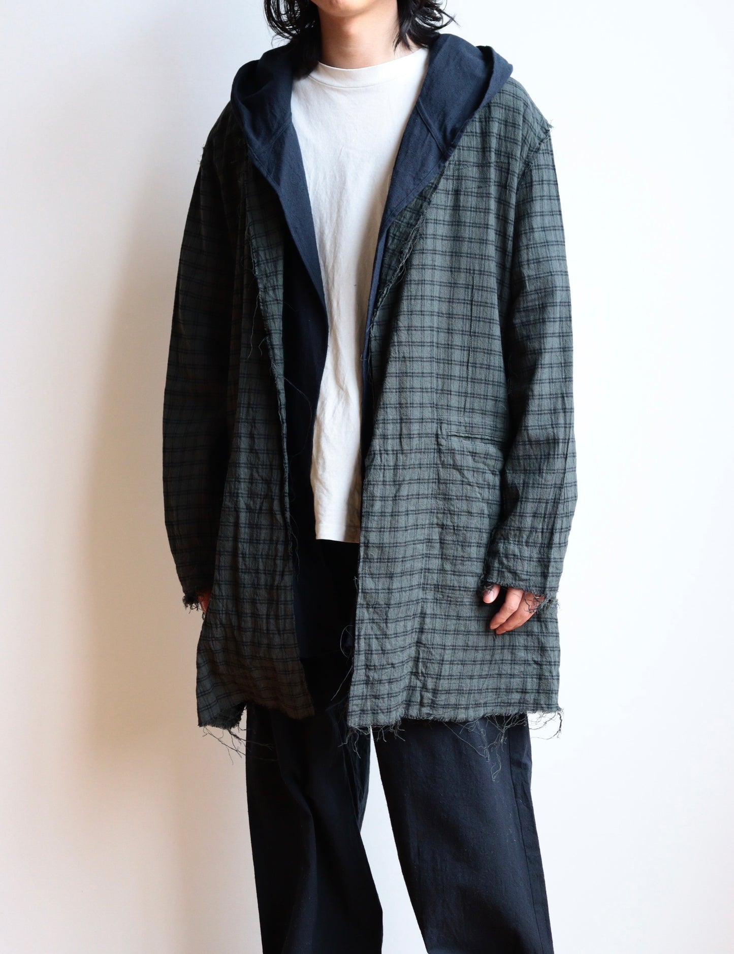 over sized toile coat