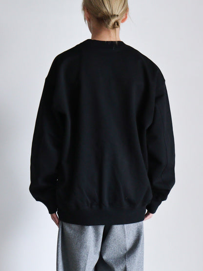 HIGH GAUGE COTTON SWEAT LS