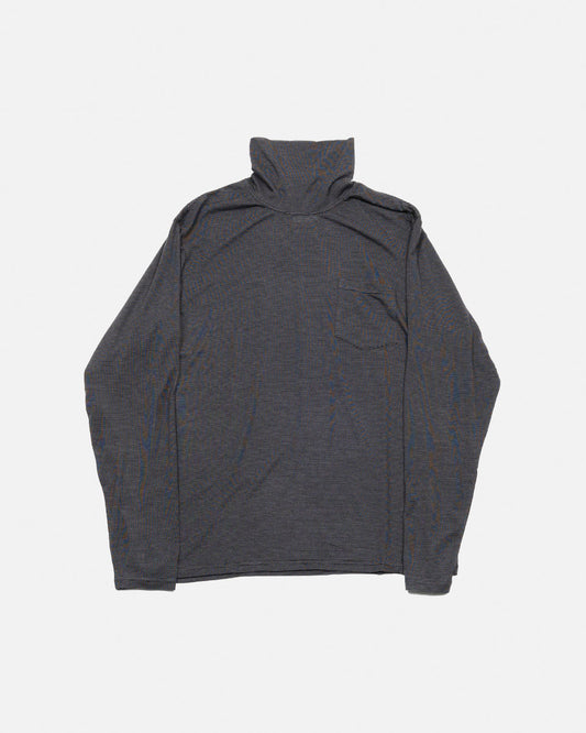 turtle neck long sleeve cutsewn