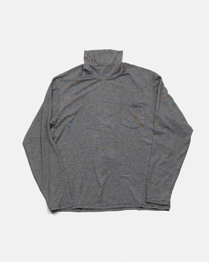 turtle neck long sleeve cutsewn