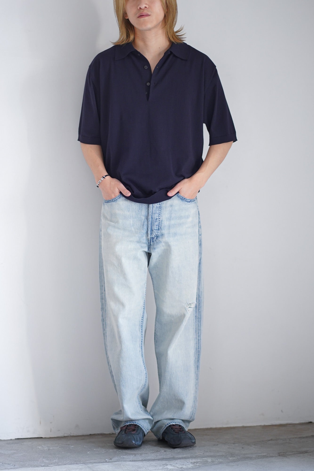 GIZA HIGH GAUGE KNIT POLO