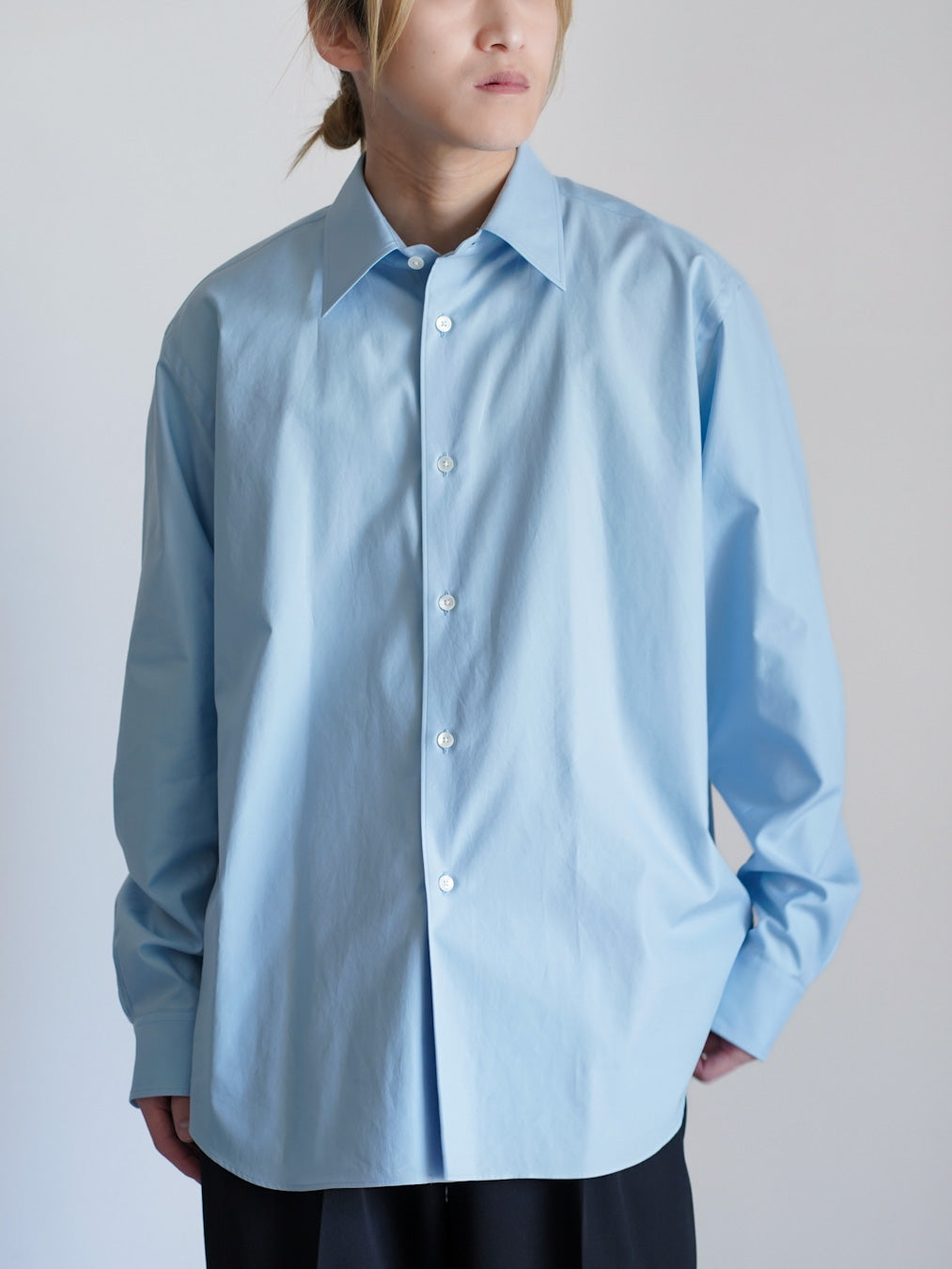 WASHED FINX TWILL SHIRT