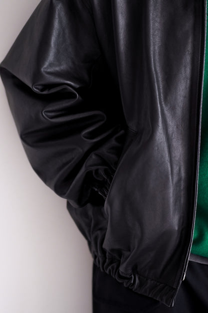 CALF ZIP SHORT JACKET