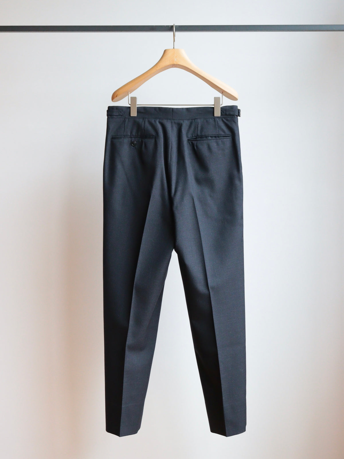 TROUSER119 Aron Glen check 2p PANTS