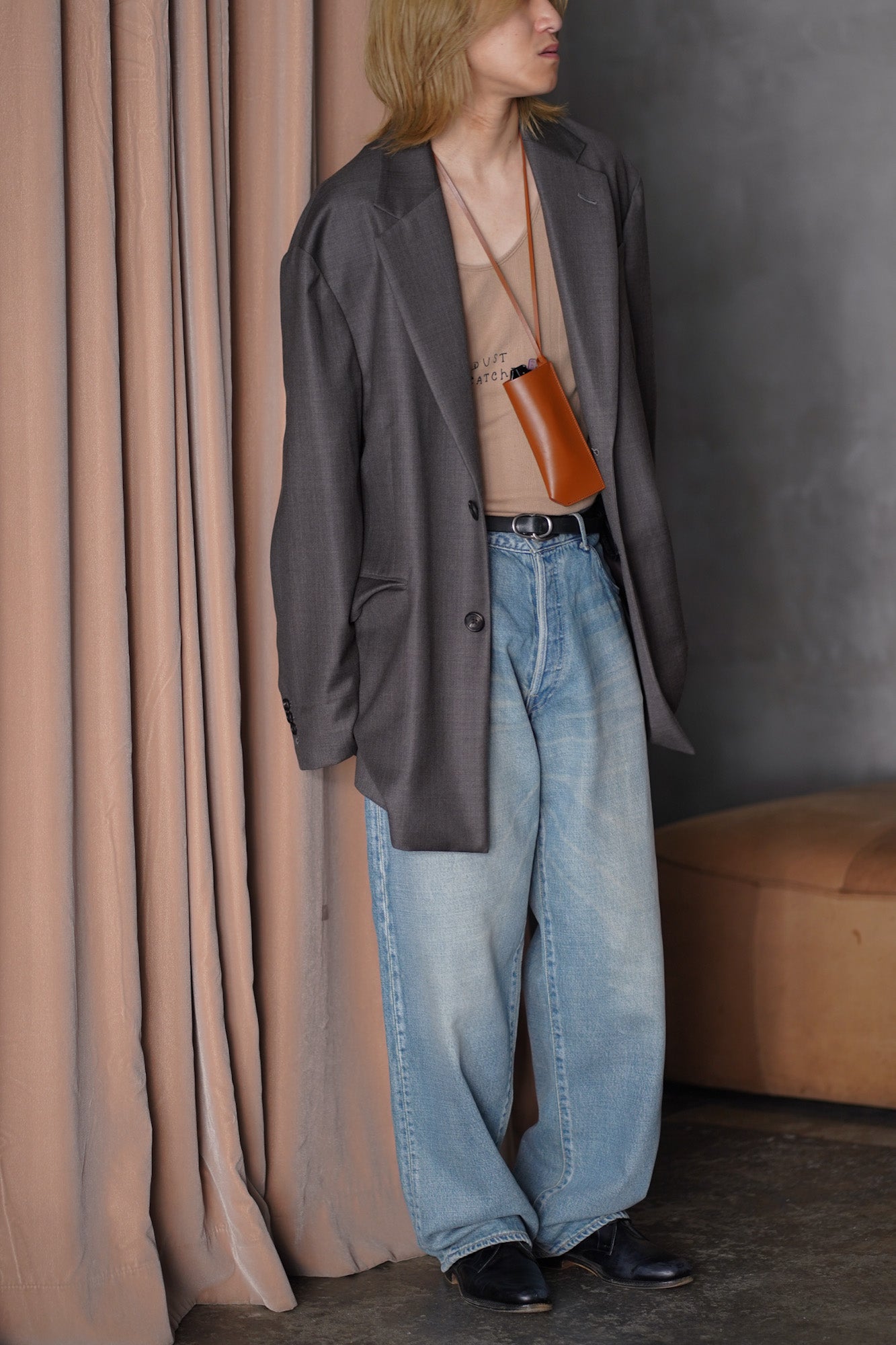 OVERSIZE FIT DENIM PANTS