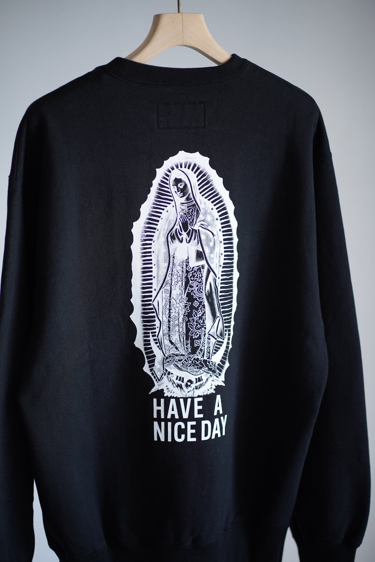 WASHED MIDDLE WEIGHT CREW NECK SWEAT SHIRT ( TYPE-2 )