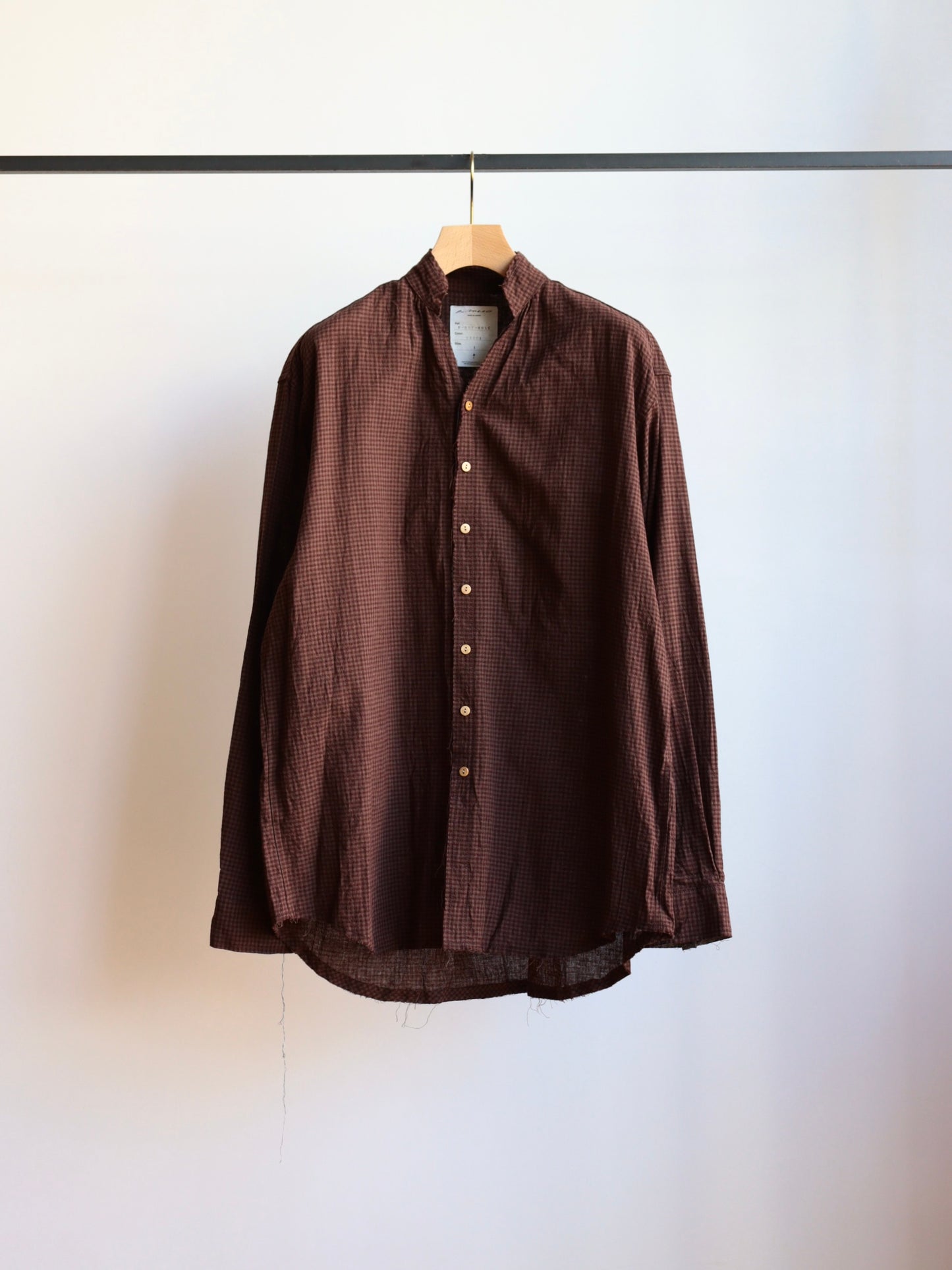 cut off collar shirt