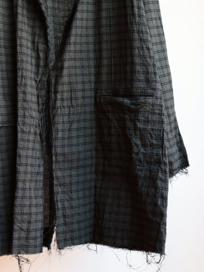over sized toile coat