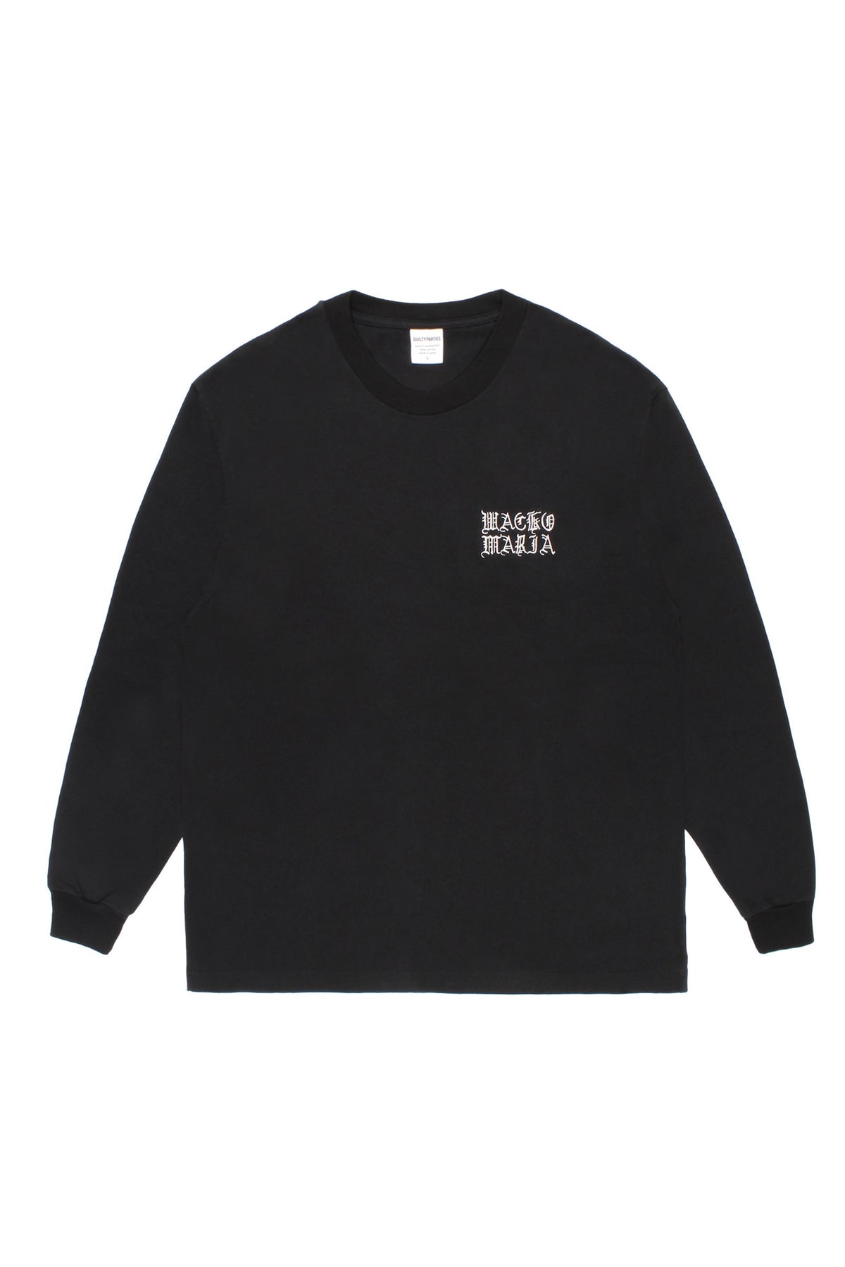 WASHED HEAVY WEIGHT CREW NECK LONG SLEEVE T-SHIRT ( TYPE-2 )