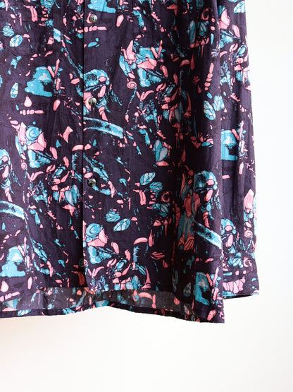 open collar shirt