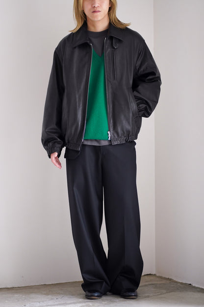 PURE CASHMERE KNIT V NECK LS