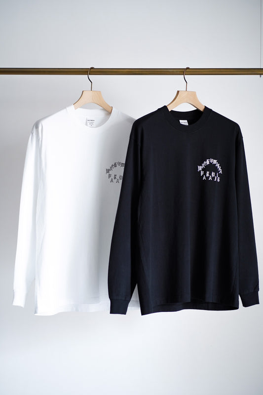 WASHED HEAVY WEIGHT CREW NECK LONG SLEEVE T-SHIRT ( TYPE-1 )