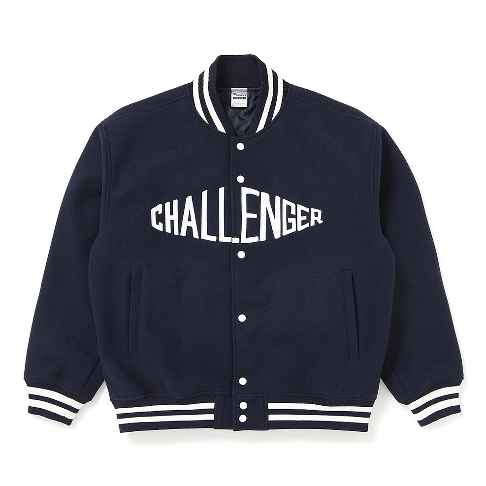 LOGO MELTON STADIUM JACKET