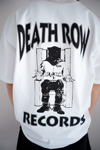 DEATH ROW RECORDS / WASHED HEAVY WEIGHT CREW NECK T-SHIRT