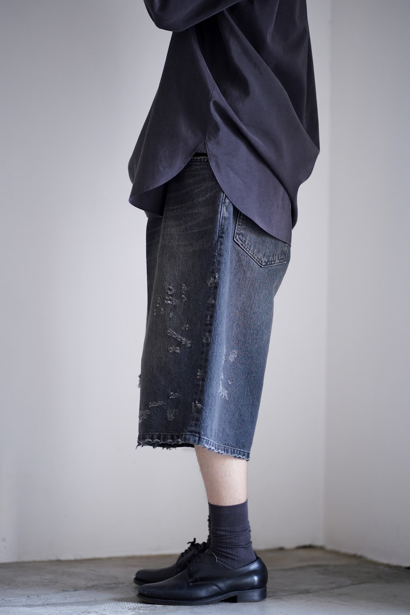 BAGGY DENIM SHORTS
