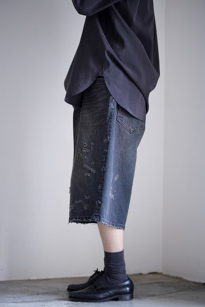 BAGGY DENIM SHORTS