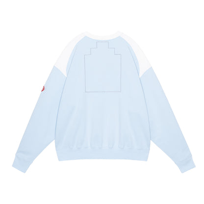 PANEL SHOULDER CREW NECK