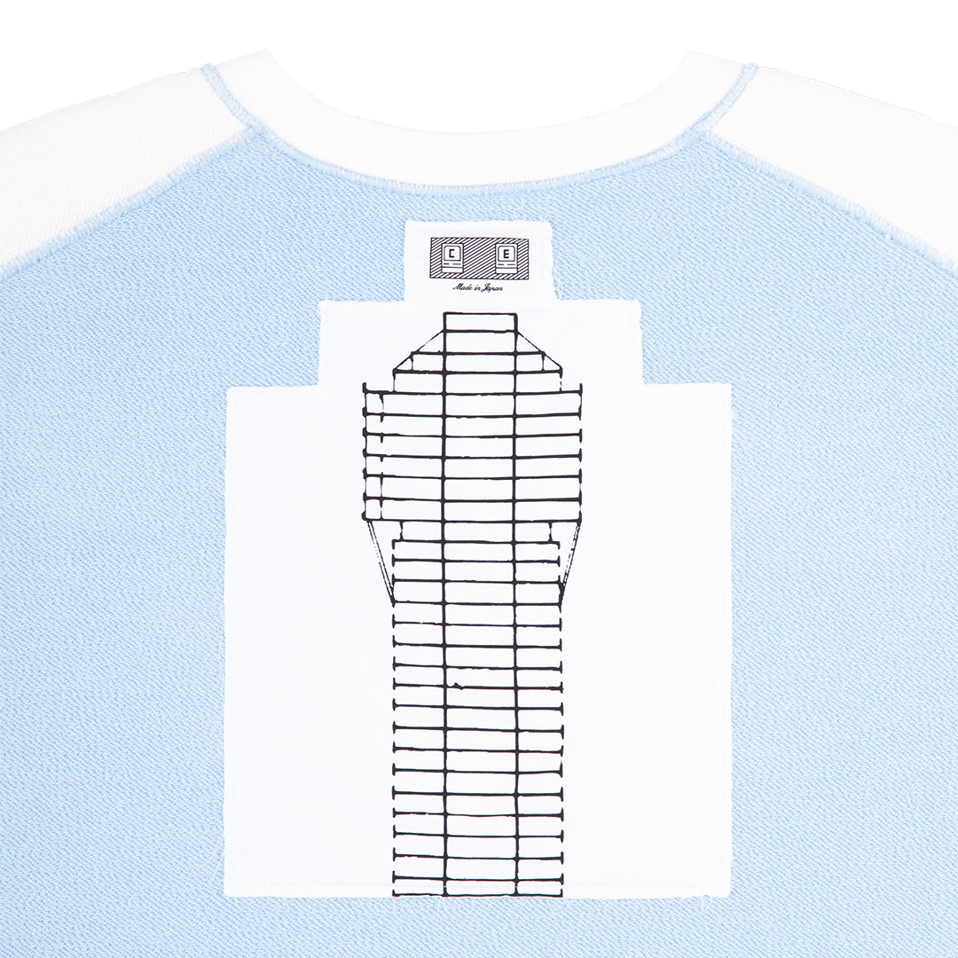 PANEL SHOULDER CREW NECK