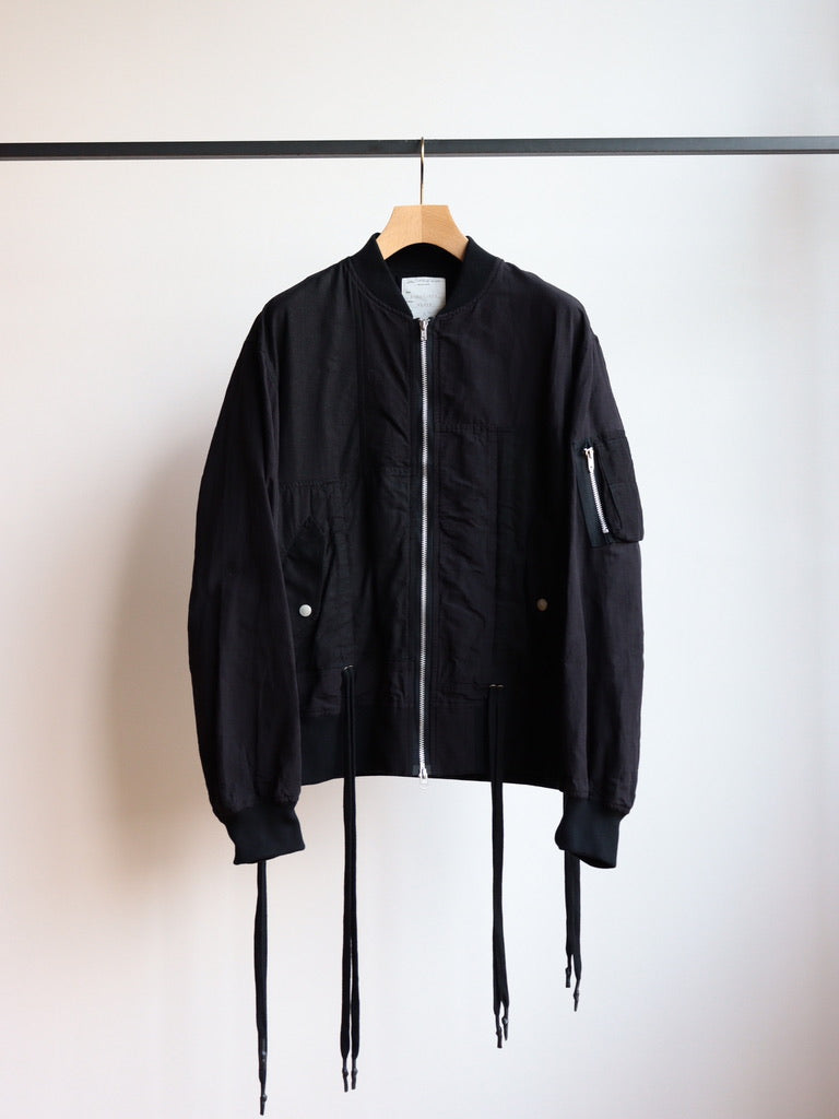 新品ブラックバード BLACKBIRDノースリーブレザーブルゾン【サイズ1】 BLACK BIRD - Sleeveless leather jacket | EMA