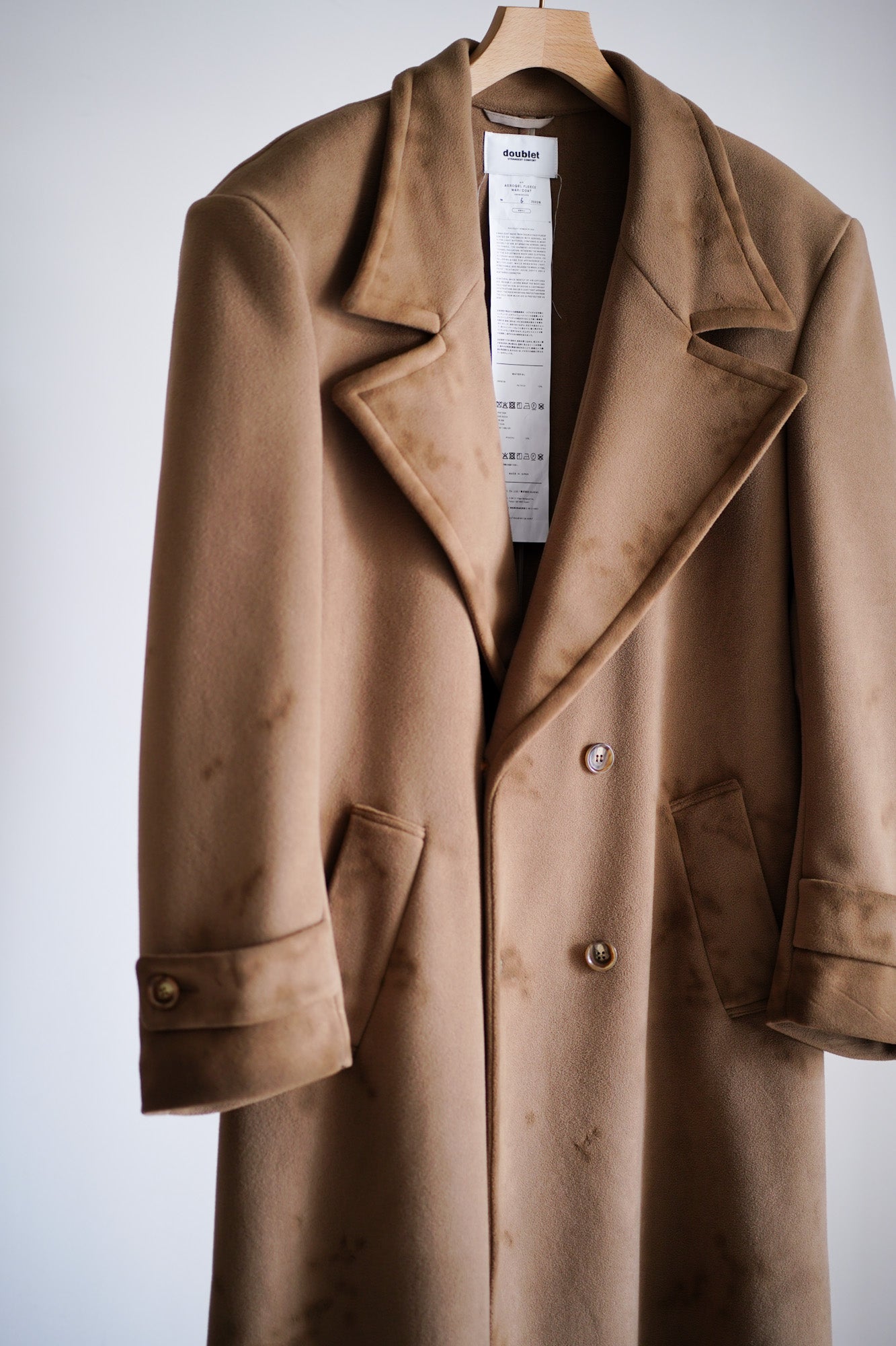 AEROGEL FLEECE MAXI COAT