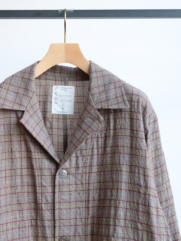 3 buttons shirt jacket
