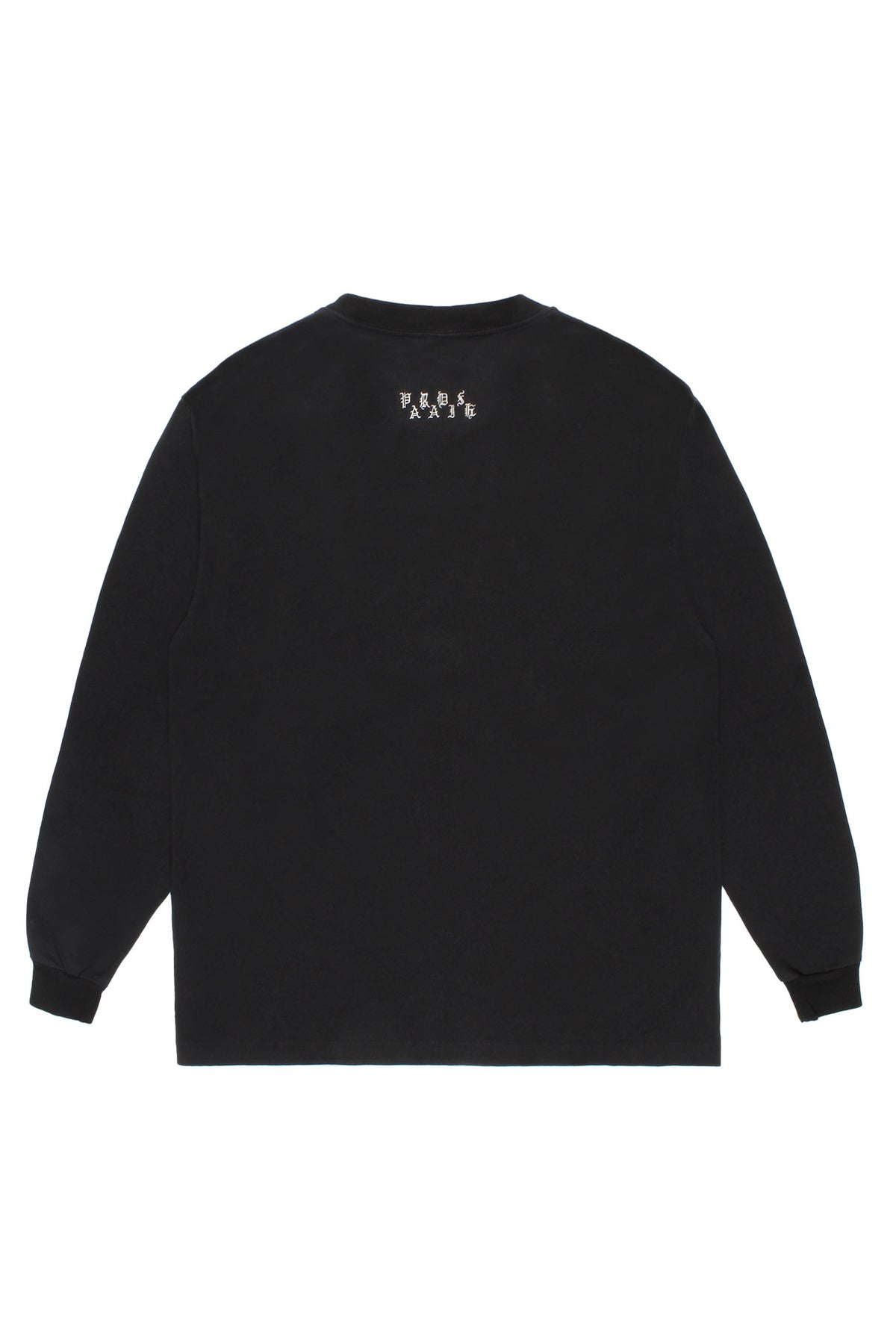WASHED HEAVY WEIGHT CREW NECK LONG SLEEVE T-SHIRT ( TYPE-2 )