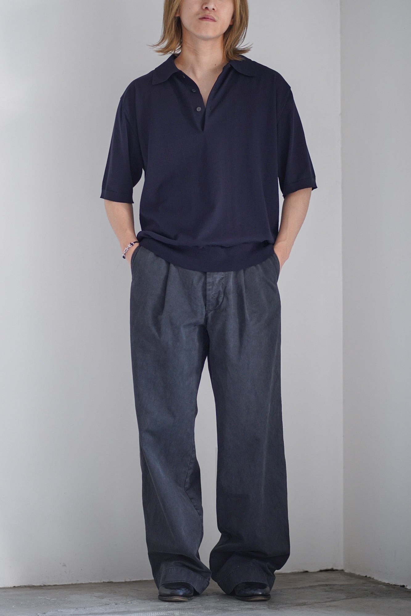 GIZA HIGH GAUGE KNIT POLO