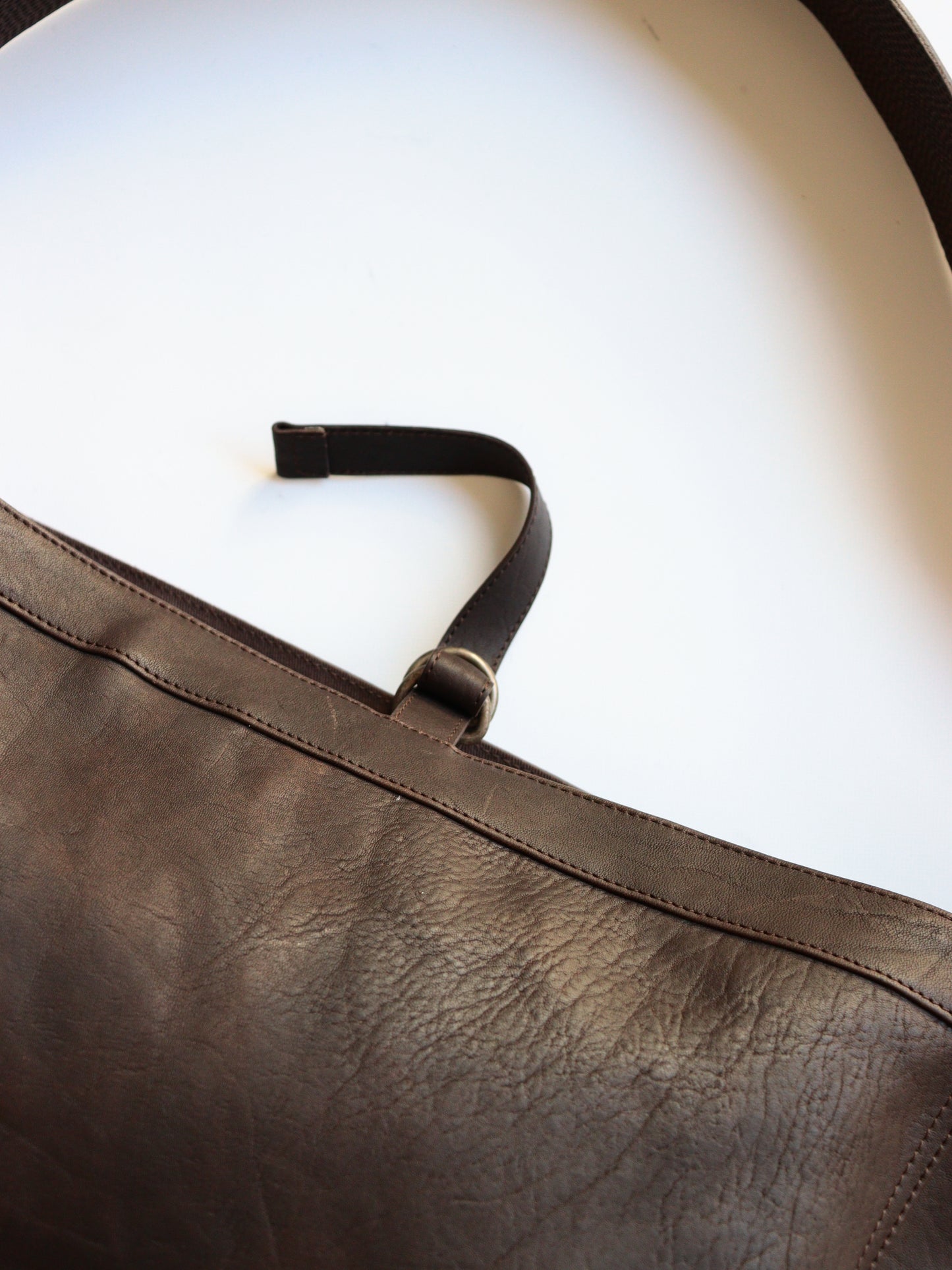 Lot.018 NEWSBOY BAG SMALL (Leather)