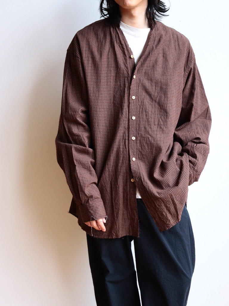 cut off collar shirt