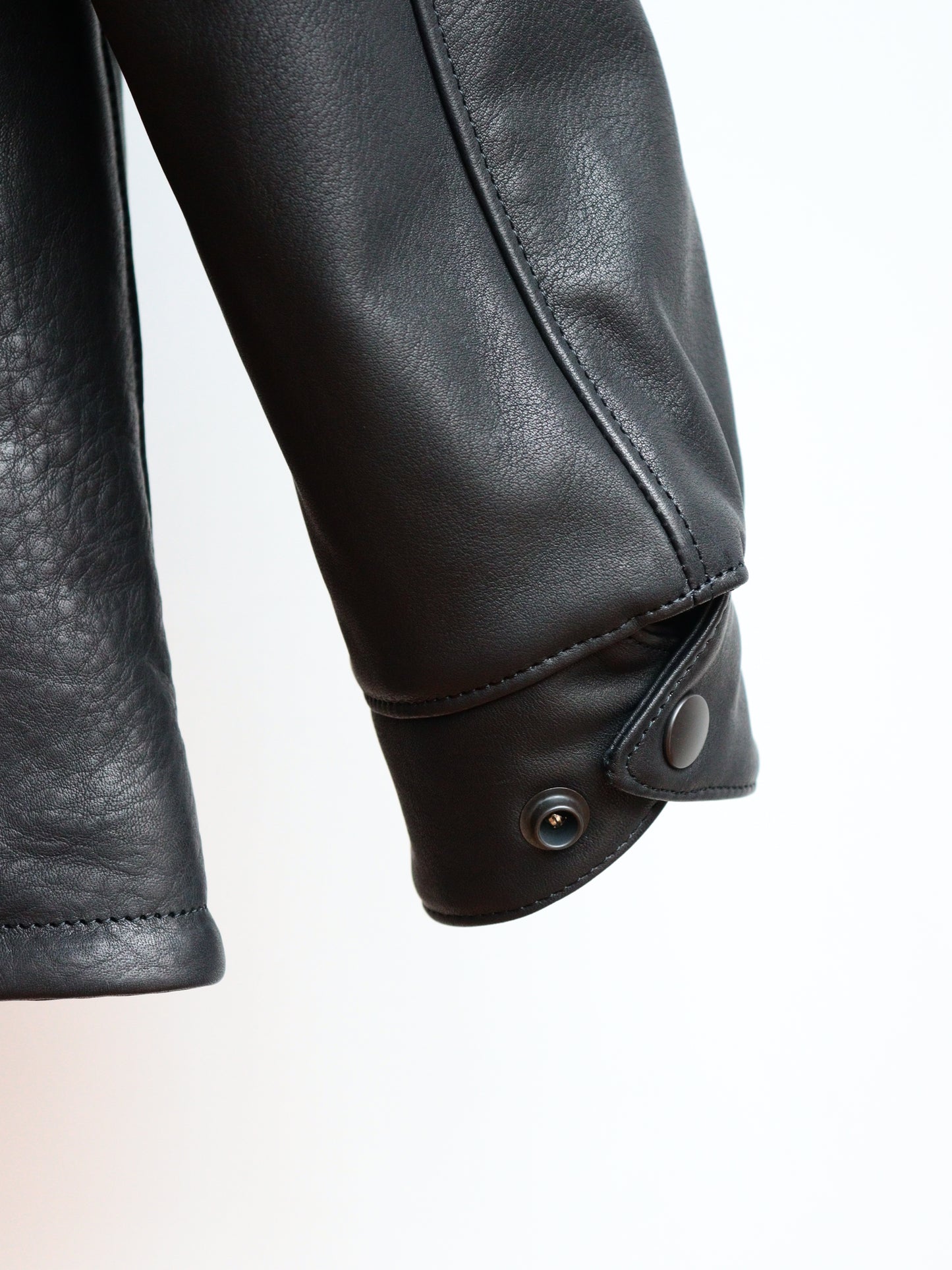 US2515 / LEATHER COACH JACKET