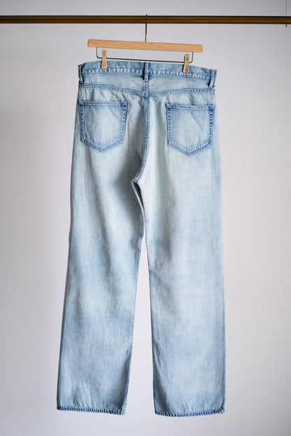 FADED SELVEDGE LIGHT DENIM PANTS