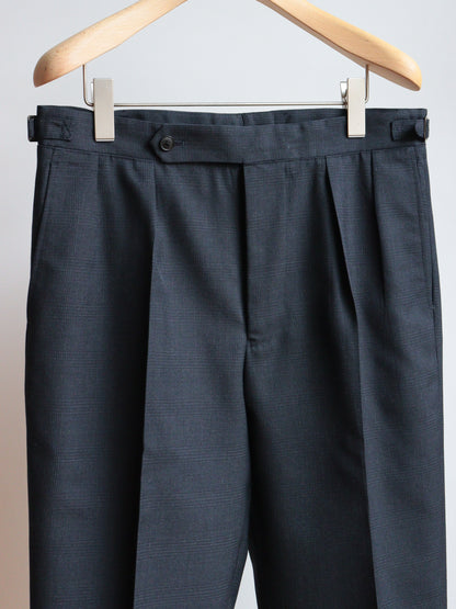 TROUSER119 Aron Glen check 2p PANTS
