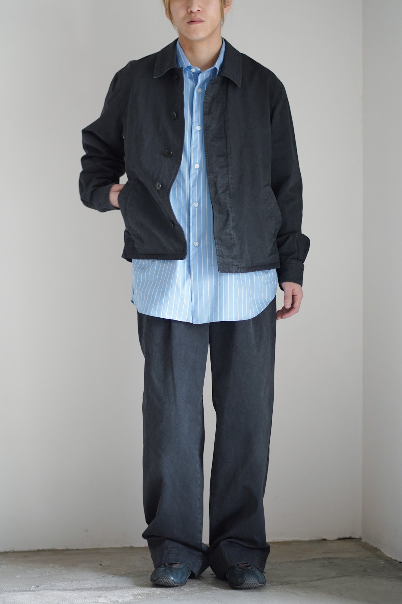 GARMENT-DYED FINX LIGHT CHINO BLOUSON