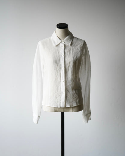 Cotton Lawn Sheer Shirt
