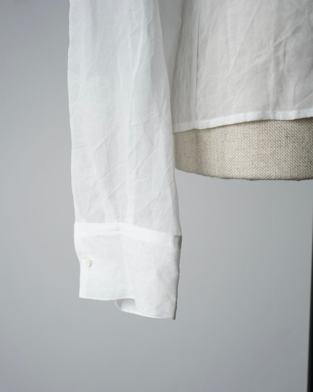 Cotton Lawn Sheer Shirt