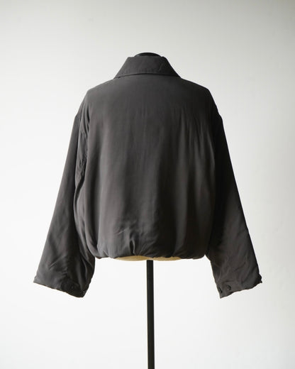 CROPPED PADDED BOMBER