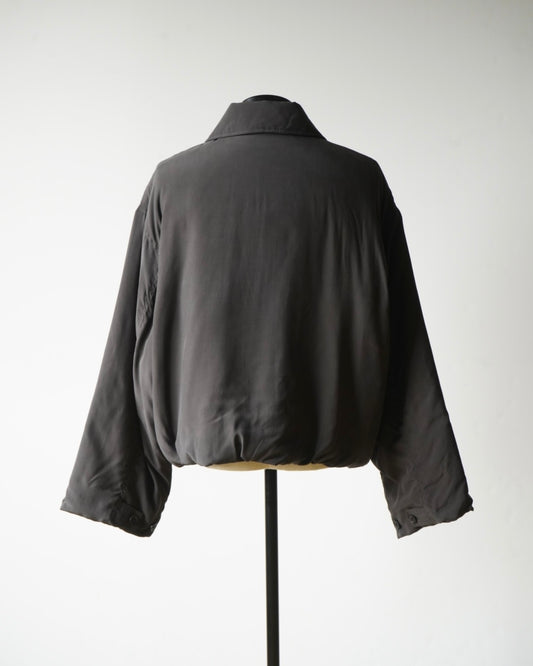CROPPED PADDED BOMBER