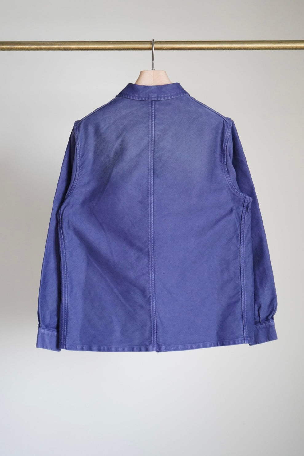 GARMENT-DYED ORGANIC COTTON HEAVY MOLESKIN COVERALL