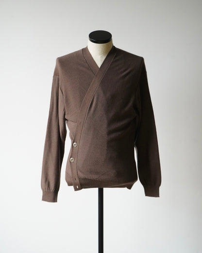 RELAXED TWISTED CARDIGAN