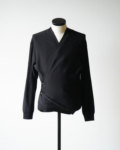 RELAXED TWISTED CARDIGAN