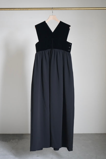 VELVET MAXI DRESS