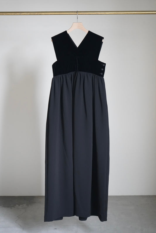 VELVET MAXI DRESS