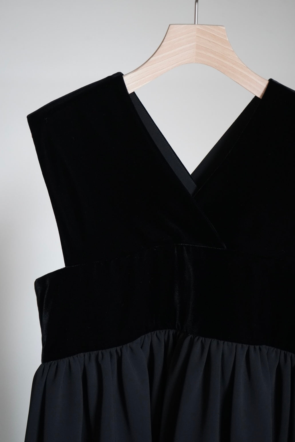 VELVET MAXI DRESS