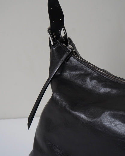 SMALL BELTED HOBO BAG
