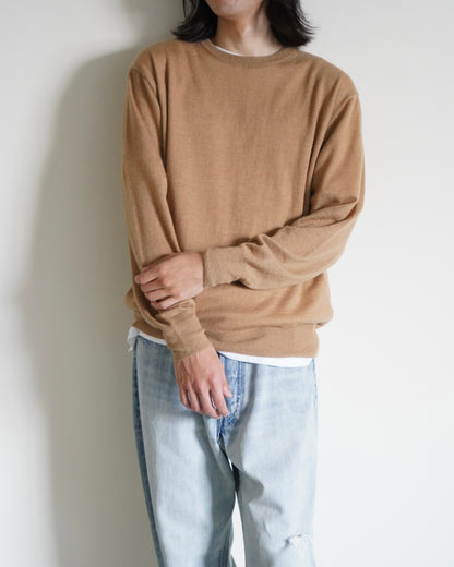 HIGH GAUGE SOFT CASHMERE KNIT P/O