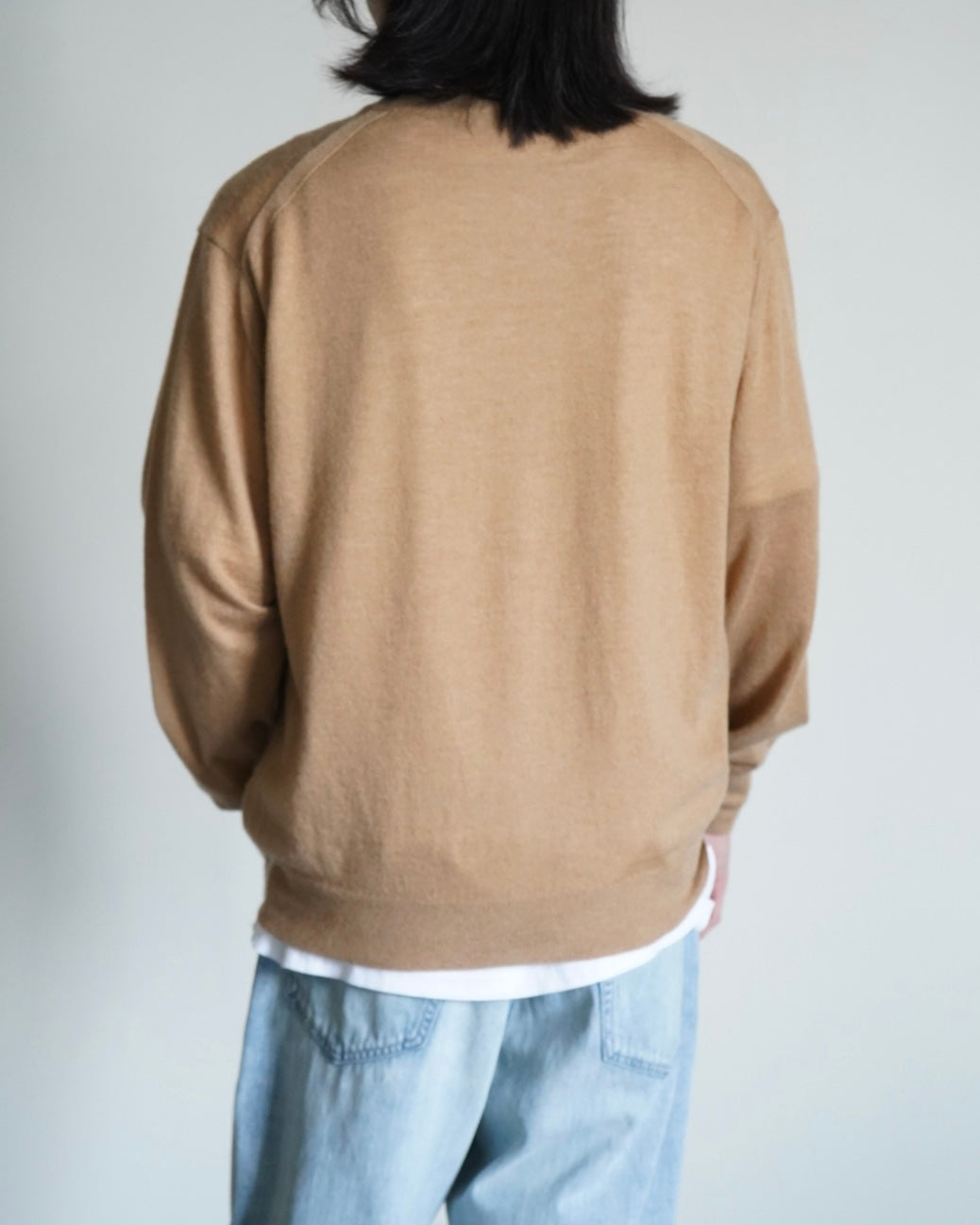HIGH GAUGE SOFT CASHMERE KNIT P/O
