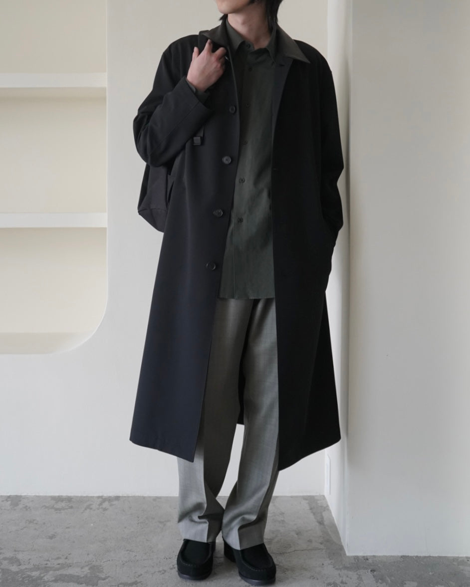 WOOL MAX CANVAS COAT